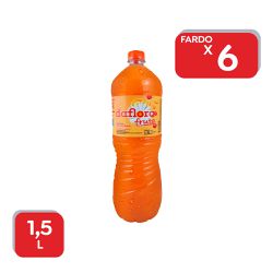 Suco Laranja com Acerola Daflora 1500ml - 6x1500ml... - Atacado Mirim