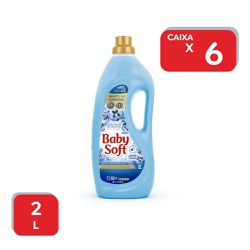 Amaciante Baby Soft Toque de Carinho - 6x2L. - 18... - Atacado Mirim