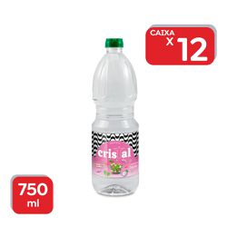 Vinagre de Álcool Cristal 750ml - 12x750ml - 19567 - Atacado Mirim