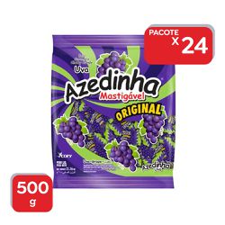 Bala Icekiss Mastigável Azedinha Uva 500g - 24x500... - Atacado Mirim