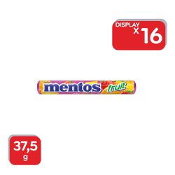 Bala Mentos Stick Fruit - 16x37,5g - 13780 - Atacado Mirim