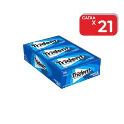 Chicle Trident Hortelã - 1x21Un - 694 - Atacado Mirim