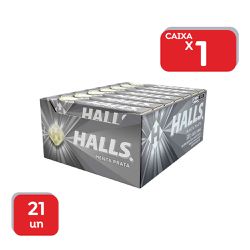Drops Halls Menta Prata 28g - 21x28g - 14138 - Atacado Mirim