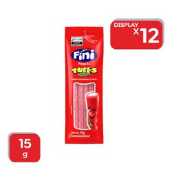 Bala Gelatina Fini Tubes Morango Cítrico 15g - 12X... - Atacado Mirim