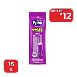 Bala Gelatina Fini Tubes Uva Cítrica 15g - 12X15g ... - Atacado Mirim