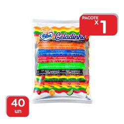 Geladinho Biba Vários Sabores - 40x55ml - 847 - Atacado Mirim
