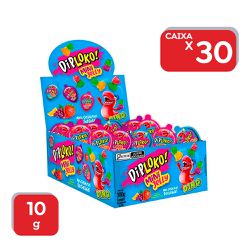 Bala De Gelatina Dip Loko Mini Jelly Dino - 30x10g... - Atacado Mirim