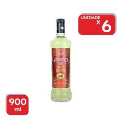 Cachaça Xiki Vergateza 900ml - 6x900ml. - 18457 - Atacado Mirim
