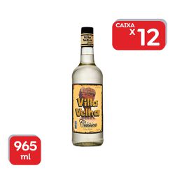 Aguardente Villa Velha Branca Retornável 965ml - 1... - Atacado Mirim