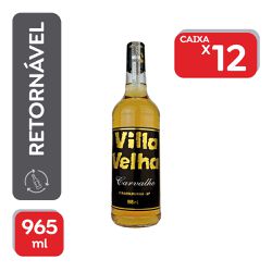 Aguardente Villa Velha Carvalho Retornável 965ml -... - Atacado Mirim