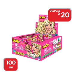 Chicle Buzzy Tatoo Barbie Tutti Frutti Riclan - 1x... - Atacado Mirim