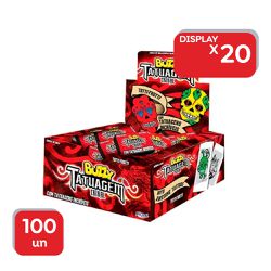 Chicle Buzzy Tatoo Tribal Tutti Frutti Riclan - 1x... - Atacado Mirim
