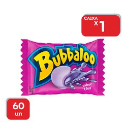 Chicle Bubbaloo Uva - 1x60 Un. - 53 - Atacado Mirim