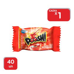 Chicle Poosh Morango Arcor - 1x40 Un. - 1473 - Atacado Mirim