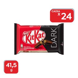 Chocolate Kit Kat Dark 41,5g - 24x41,5g - 19313 - Atacado Mirim
