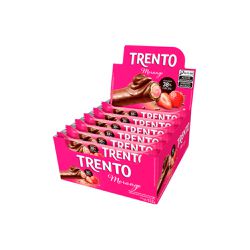 Chocolate Trento Morango 32g - 16x32g - 18347 - Atacado Mirim