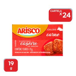 Caldo De Carne Arisco Tablete 19g - 24x19g - 10278 - Atacado Mirim