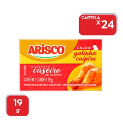 Caldo De Galinha Arisco Tablete 19g - 24x19g - 124 - Atacado Mirim