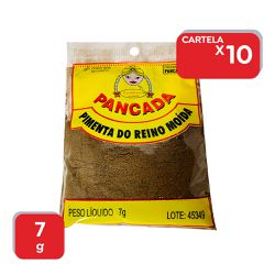 Pimenta Do Reino Moída Pancada Sachê 7g - 10x7g - ... - Atacado Mirim