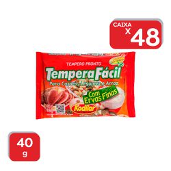 Tempera Fácil Kodilar Carne com Ervas 60g - 1x48Un... - Atacado Mirim