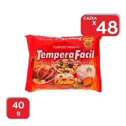 Tempera Fácil Kodilar Carne 60g - 1x48Un - 2008 - Atacado Mirim