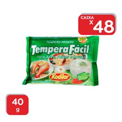 Tempera Fácil Kodilar Peixe 60g - 1x48Un - 2019 - Atacado Mirim