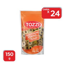 Azeitonas Verdes Tozzi Fatiada Sache 150g - 24x150... - Atacado Mirim