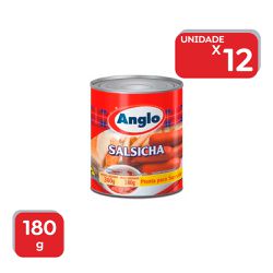 Salsicha Anglo Tipo Viena 180g - 1x24Un - 14361 - Atacado Mirim