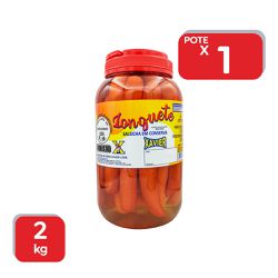 Salsicha em Conserva Xavier 2Kg - 1x25Un - 14123 - Atacado Mirim