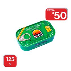 Sardinha Solare com Óleo 125g - 1x50Un - 13310 - Atacado Mirim