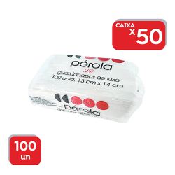 Guardanapo de Papel Pérola 13x14cm - 50x100 Un - 1... - Atacado Mirim
