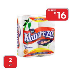 Toalha de Papel Natureza 19,3x19cm - 16x2 Un - 163... - Atacado Mirim