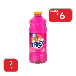 Desinfetante Triex Flores Da Primavera 2L - 6x2L -... - Atacado Mirim