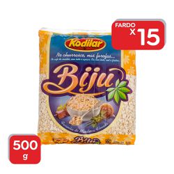 Farinha De Mandioca Biju Kodilar 500g - 15x500g - ... - Atacado Mirim