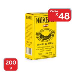 Amido de Milho MaisCerta 200g - 48x200g - 13434 - Atacado Mirim