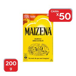 Amido de Milho Maizena 200g - 50x200g - 293 - Atacado Mirim