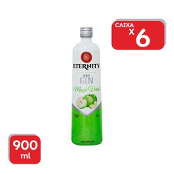 Gin Eternity Maça Verde 900ml - 6x900ml. - 19587 - Atacado Mirim