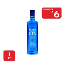 Gin Nick´s Dry Gin 1L. - 16659 - Atacado Mirim