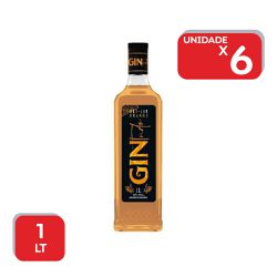 Gin Tudo Dry Orange 1L. - 6x1L. - 18451 - Atacado Mirim
