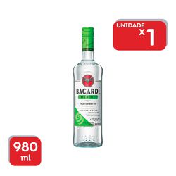 Rum Bacardi Big Apple 980ml - 1x980ml. - 13093 - Atacado Mirim