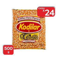 Milho De Pipoca Kodilar 500g - 24x500g - 17763 - Atacado Mirim