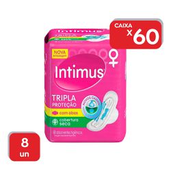 Absorvente Íntimus Gel Seca Com Abas - 60x8 - 1573 - Atacado Mirim