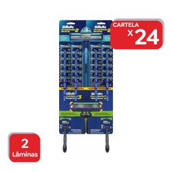 Aparelho de Barbear Prestobarba 2 UltraGrip - 1x24... - Atacado Mirim