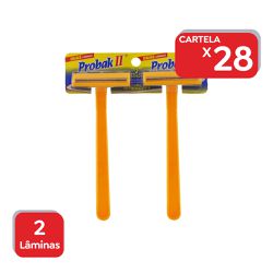 Aparelho De Barbear Probak II - 1x28 Un. - 181 - Atacado Mirim