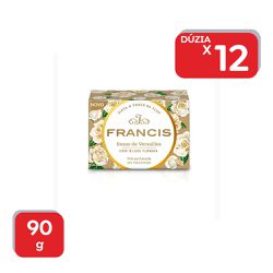 Sabonete Francis Rosa Branca e Patchouli 90g - 1x1... - Atacado Mirim