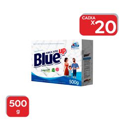 Lava Roupas Em Pó Blue Up Força Azul 500g - 1x20Un... - Atacado Mirim