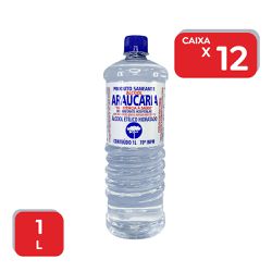 Álcool Líquido Araucária 70º 1L. - 1x12 Un. - 1767... - Atacado Mirim