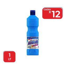 Limpa Pisos e Azulejos Azulim Lavanda - 12x1L - 19... - Atacado Mirim