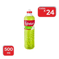 Detergente Líquido Esfrelux Capim Limão 500ml - 24... - Atacado Mirim