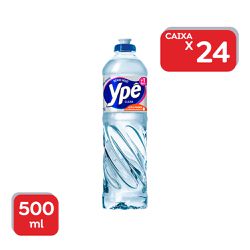 Detergente Líquido Ypê Clear 500ml - 24x500ml. - 4... - Atacado Mirim